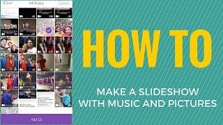 How to Make a Slideshow With Music and Pictures