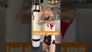 3 Muay Thai elbow combos for beginners  #shorts