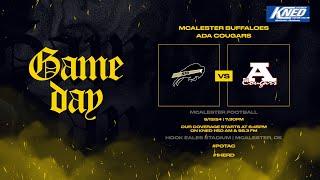 McAlester Buffaloes vs Ada Cougars - FOOTBALL (9/13/2024)