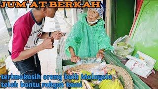 Terimakasih orang baik Malaysia di bulan suci Ramadhan bantu rakyat kami tengah kesusahan