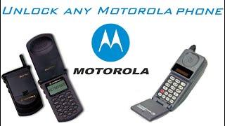 Motorola EMMI boxes explained - How to unlock ANY old Motorola phone