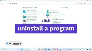 how to uninstall a any program