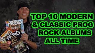 Top Ten Modern & Classic Progressive Rock record albums ALL TIME - Prog Rock