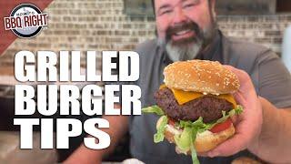Grilled Burger Tips
