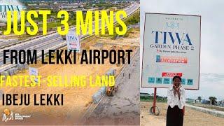 This Estate is just 3 Mins Away from the New Lekki Airport!!!