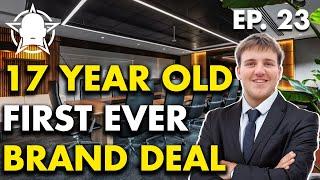 17 YEAR OLD ENTREPRENEUR SECURE'S A DEAL! #business #construction