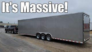 I Buy A Huge Enclosed Trailer Car And Truck Hauler