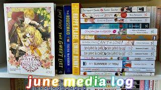 june media log (manga & books)