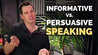 Informative vs Persuasive