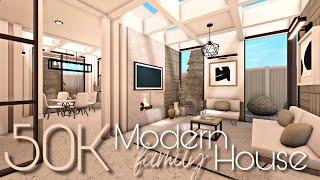 BLOXBURG: 50K MODERN FAMILY HOUSE | NO-GAMEPASS