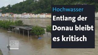 Hochwasser: Entlang der Donau bleibt die Lage kritisch | BR24