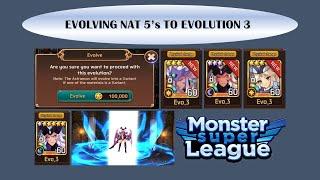 EVOLVING some of my new Light and Dark NAT 5's!