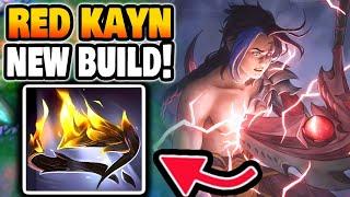 NEW RED KAYN Jungle BUILD deals SO MUCH DMG | 14.13