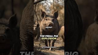 The Feral Pig Explosion! #joerogan #storytime #pig