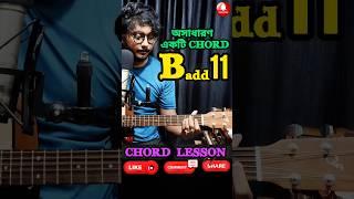 How to Play the Badd11 Chord - Guitar Tutorial - Guitar Lesson#trending