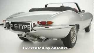 AutoArt 1/18 scale Jaguar E-Type Series 1 diecast model car