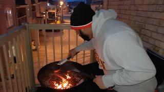 VLOG We BBQ'd during WINTER!!! - Mom's Trini Cooking