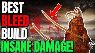 Elden Ring Backhand Blade BLEED Build - BEST OP Bleed Build to Destroy DLC Bosses!