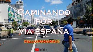 ️️️  Paseando por via españa en la ciudad de Panamá ️️️