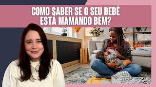 BEBÊ QUE MAMA TODA HORA | COMO SABER SE ESTAÁ MAMANDO BEM