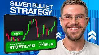 EASIEST ICT Silver Bullet Strategy | No Daily Bias 77% WIN RATE (PASS PROP FIRMS WITH THIS)