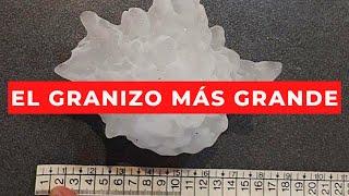 El granizo MÁS GRANDE del mundo cayó en Argentina