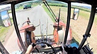 Cab View | Mengele SF 7000 + Kemper Champion 4500 | Mais Silage