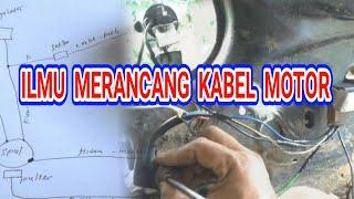 Panduan Cara buat RANGKAIAN kabel PENGAPIAN dan KELISTRIKAN Motor