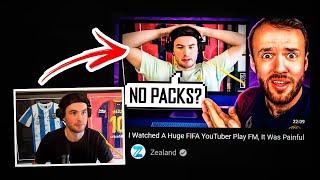 Reacting to “I Watched A Huge FIFA YouTuber Play FM, It Was Painful” 