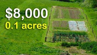 How I Will Make $8,000 a Year from 0.1 Acres of Land.