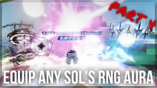 How To Equip Any Aura In Roblox Sol's RNG Without Rolling 4