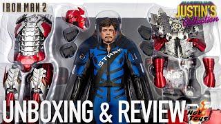 Hot Toys Iron Man Mark 5 Suit Up Version Iron Man 2 Unboxing & Review