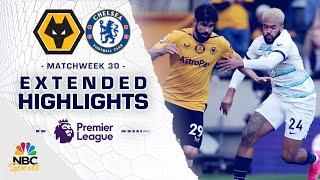 Wolves v. Chelsea | PREMIER LEAGUE HIGHLIGHTS | 4/8/2023 | NBC Sports