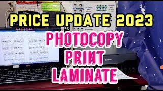 PHOTOCOPY PRICE UPDATE 2023