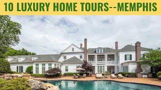 10 Ultimate Luxury Homes Virtual Real Estate Tours!! | MEMPHIS, TN