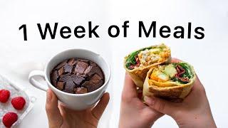 What I cook in a Week. (lazy summer meals, vegan)