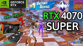 NEW RTX 4070 SUPER Fortnite | i5 13600KF + RTX 4070 SUPER | Performance Mode | Solo Ranked | Unreal