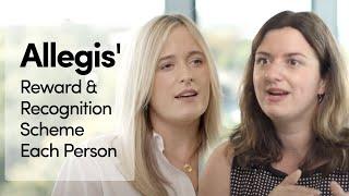 Allegis' Reward and Recognition Scheme Each Person