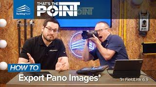 That's The Point - How To Export Panoramic Images In FieldLink 6.9