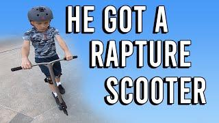 HE BOUGHT A RAPTURE PRO SCOOTER