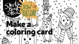 Let's Make a Winter Greeting Card