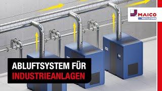 Abluftsystem für Industrieanlagen