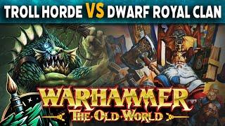 Dwarfen Mountain Holds vs Orcs & Goblins Warhammer The Old World Battle Report