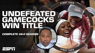 BIGGEST REASON S. Carolina beat Iowa: Kamilla Cardoso & Raven Johnson! - Andraya Carter | First Take