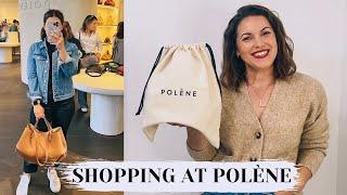 SHOP WITH ME AT POLENE PARIS  POLÈNE UNBOXING & HANDBAG COMPARISONS| mrs_leyva