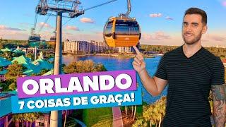 7 coisas incríveis para fazer de GRAÇA em ORLANDO! Os melhores passeios gratuitos!