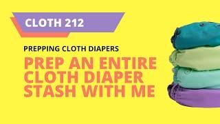 Basics of Prepping USED Cloth Diapers for a Friend