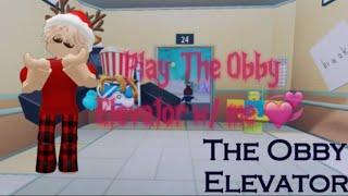 Play The Obby Elevator w/ me 