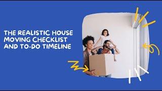 The Realistic House Moving Checklist And To-Do Timeline | Better Removalists Melbourne