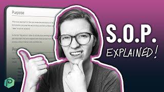 What is an SOP?